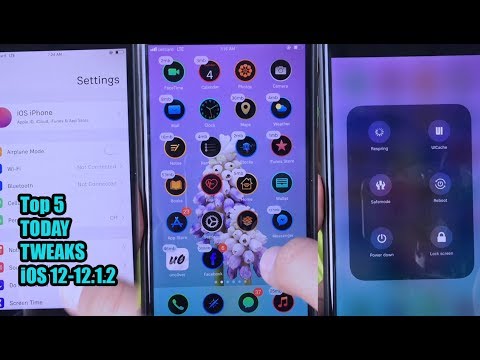 *NEW* Top 5 FREE Cydia Tweaks On iOS 12-12.1.2 (Unc0ver Tweaks)