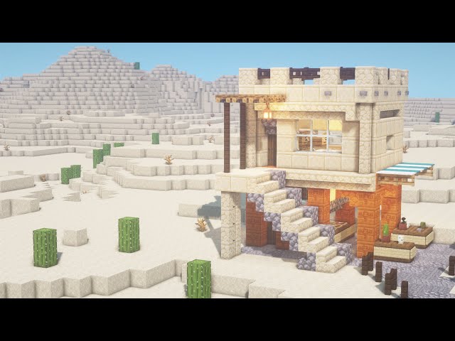 Desert House (Shop)- [DOWNLOAD] Minecraft Map