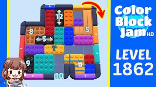 Soluzione del Livello 1862 di Color Block Jam