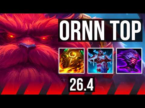 ORNN vs RENEKTON (TOP) | Good KDA: 6/1/8 | KR Master | 26.4