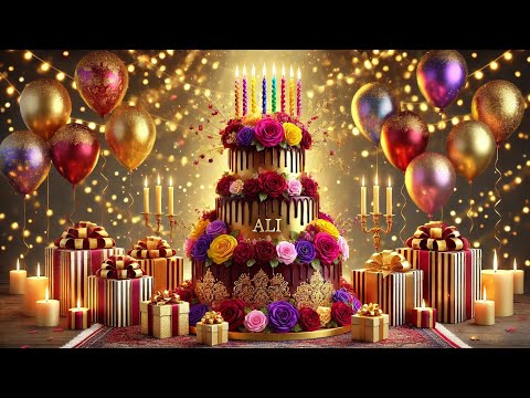 ALI Happy Birthday Song – Happy Birthday ALI 🎉🎂 Happy Birthday to you Ali