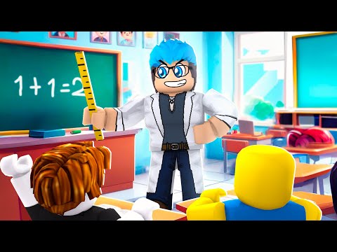 I BUILT A SCHOOL AND BECOME A TEACHER | ROBLOX | School Tycoon