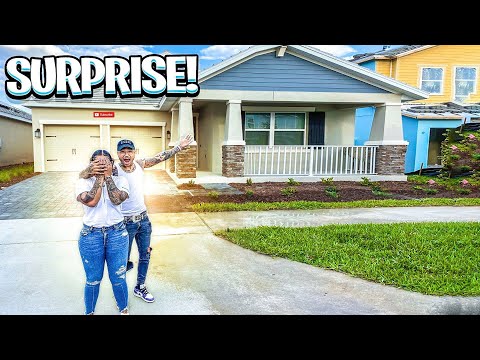 SURPRISING MY WIFE WITH A BRAND NEW HOUSE ! (SHE LOVES IT ) | BRAAP VLOGS