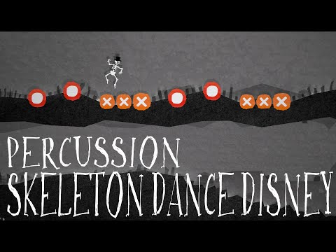 Skeleton Dance Disney - Percussion