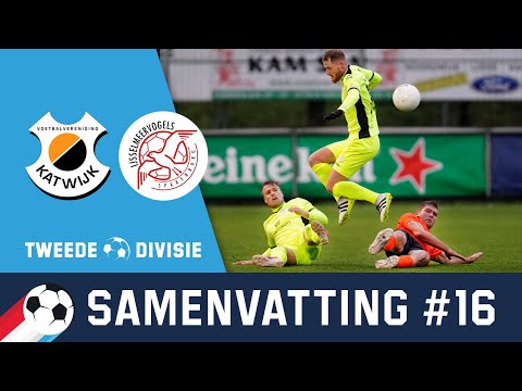 VV Katwijk wint de topper van IJsselmeervogels | Tweede Divisie