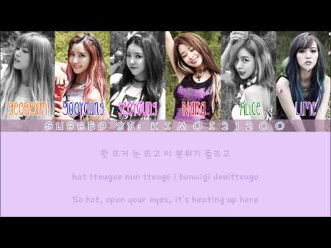 Hello Venus - I'm Ill (난 예술이야) [Hangul/Romanization/English] Color & Picture Coded HD