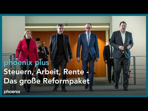 Video Thumbnail: phoenix plus - Steuern, Arbeit, Rente - Das große Reformpaket