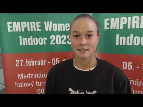 1st W60 EMPIRE Women's Indoor 2023: Rozhovor s Radkou Zelníčkovou po postupe do finále kvalifikácie