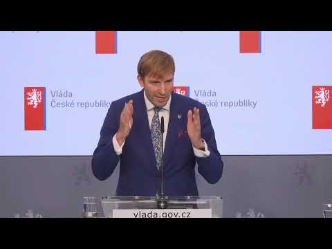 Zahájení tiskové konference po jednání Rady vlády pro koordinaci politiky v oblasti závislostí