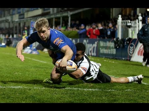 Luke Fitzgerald scores again with super Try - Leinster v Zebre 21st March 2014