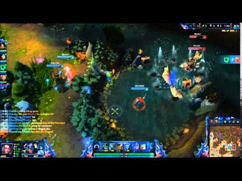 Thresh steals dragon.