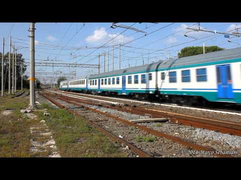 FS E656.564 + E655 + E652 in testa al Rolling Voghera Torre Annunziata