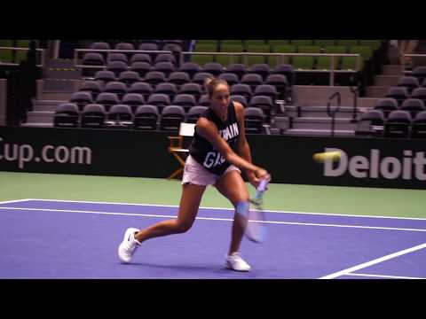 2019 Team USA Fed Cup Practice in San Antonio, TX