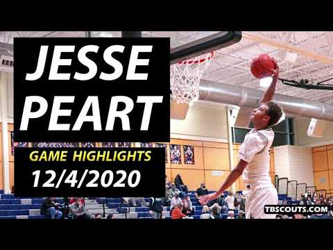Jesse Peart c/o 2022 - Boerne-Champion vs. New Braunfels High School Basketball Game Highlights