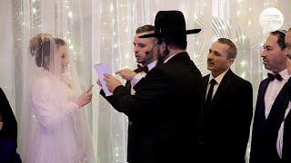 Rabbi David Romy conducts wedding for deaf people in sign language