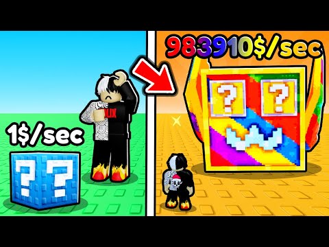 I OPENED 999999 LUCKI BLOCKS IN ROBLOX!