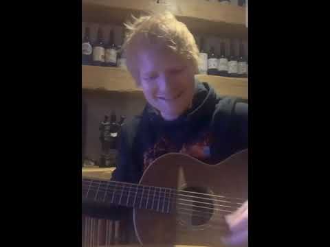 Ed Sheeran - "Love in Slow Motion" | FIRST ever LIVE acoustic performance | IG Live 31.10.21