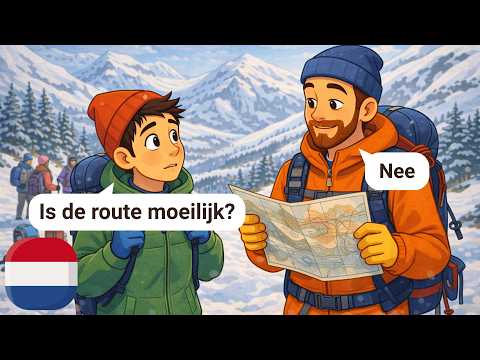 Learn Practical Dutch Conversations (With Subtitles) | A1-A2 | Mountain Escape