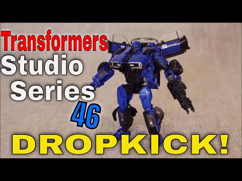 Transformers Studio Series 46 Dropkick - GotBot True Review NUMBER 608