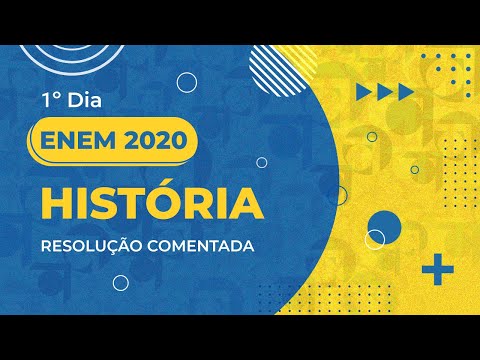 Resolução Comentada - ENEM 2020 - 1º dia - História