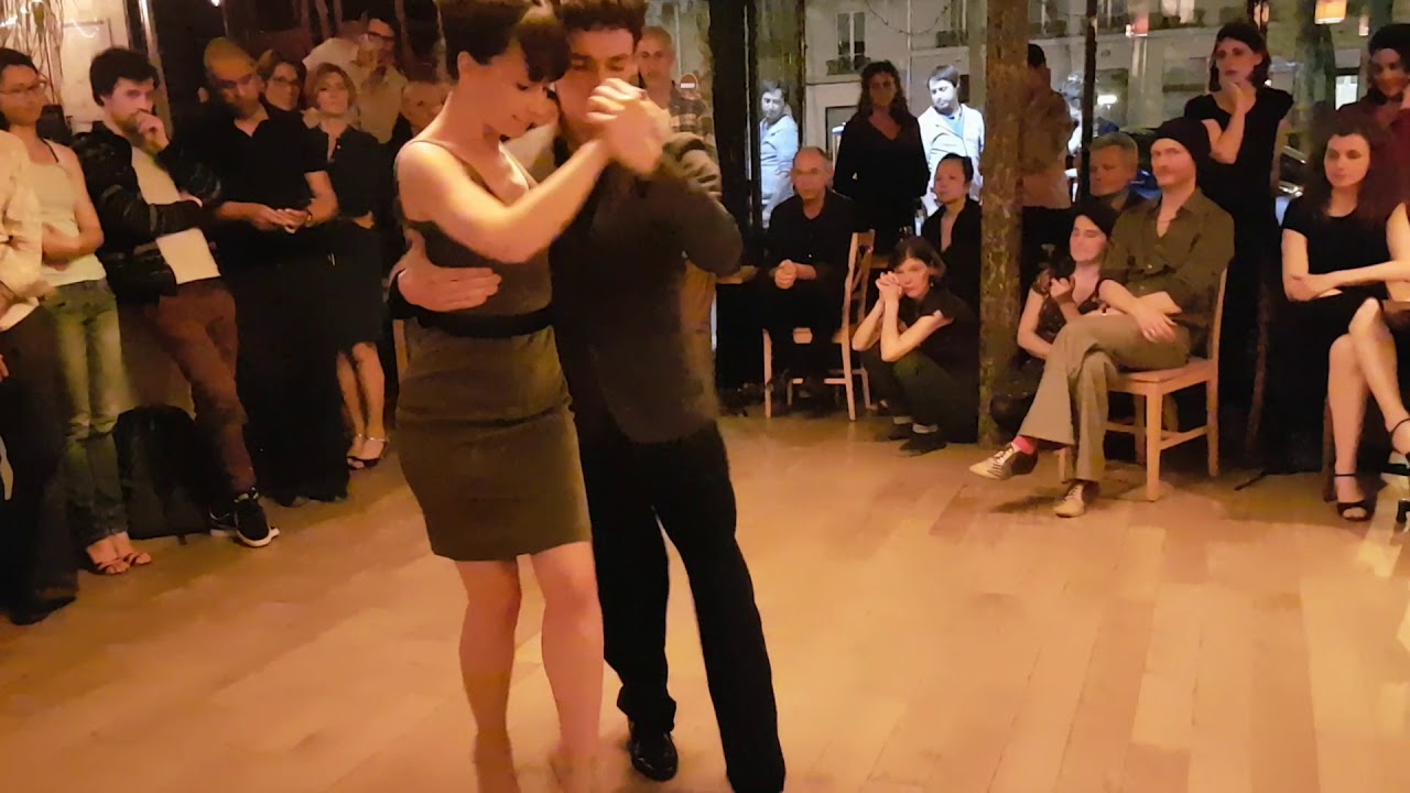 Thomas Cavarlé & Alice Esclasse ❤ @ La Francesita _ Milonguita à l'Angélique Café _ DJ Loic Vix