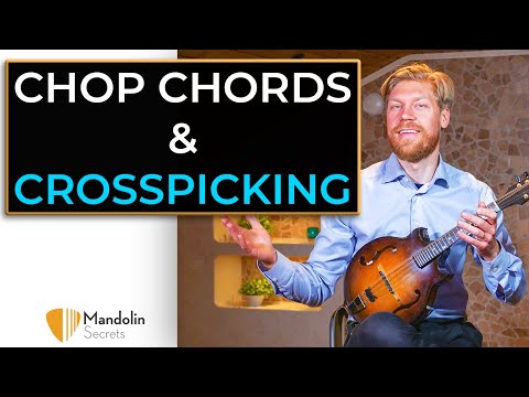 Whiskey Before Breakfast - Chop Chords with Crosspicking - Mandolin Bluegrass Lesson