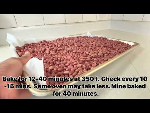 Unsalted Baked Peanuts