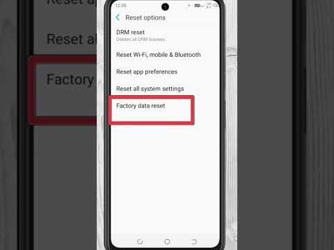System Setting Reset Tecno Phone #shorts