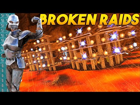 SOLO Raiding The Most Broken Locations For Slot Caps Of Insane Loot - ARK