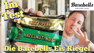 Barebells: Protein Eis Riegel (Hazelnut & Nougat und Salty Peanut) im Test