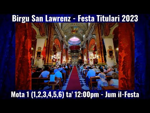 𝐌𝐨𝐭𝐚 𝟏 𝐭𝐚' 𝟏𝟐:𝟎𝟎𝐩𝐦 (𝟐𝟎𝟐𝟑 - 𝟏,𝟐,𝟑,𝟒,𝟓,𝟔) / 𝐁𝐢𝐫𝐠𝐮 𝐒𝐚𝐧 𝐋𝐚𝐰𝐫𝐞𝐧𝐳 / 𝐅𝐞𝐬𝐭𝐚 𝐓𝐢𝐭𝐮𝐥𝐚𝐫𝐢 / 𝟔 𝐐𝐧𝐢𝐞𝐩𝐞𝐧