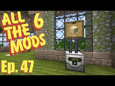 All The Mods 6 Ep. 47 - Silicon from Sand? - Material Stonework Factory