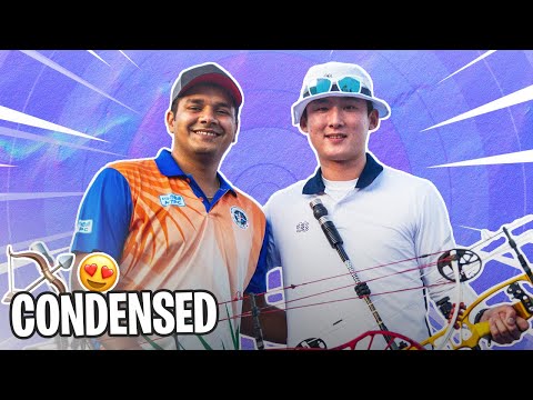 Condensed: India versus Korea again as Abhishek takes on Jongho