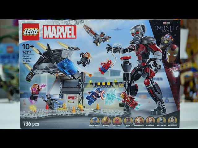 Vídeo relacionado con Grupo Erik - Póster Captain America Civil War Cap VS Iron Man, 61x91,5 cm