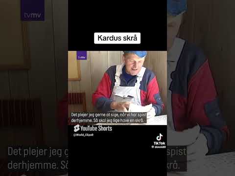 "Det kræs det her" - Karuds Skrå