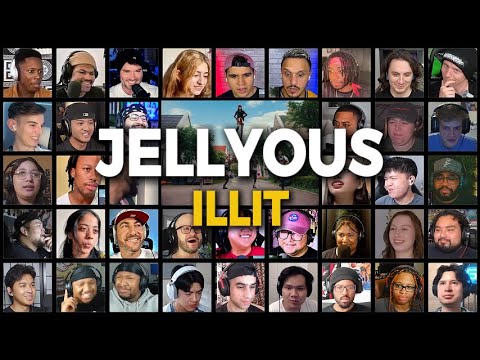 "Jellyous" by ILLIT (Reaction Mashup and Lyrics)