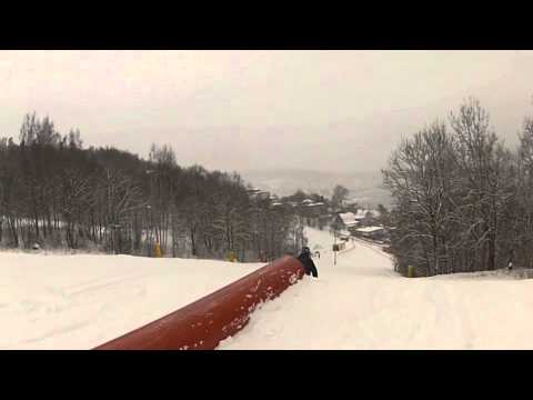 skidåkning med Malte