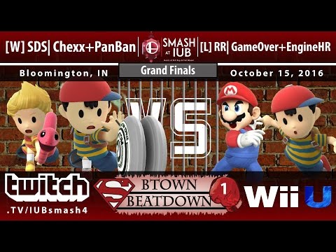 SBB1 - Sm4sh Doubles - Grand Finals - [L] RR | GameOver+EngineHR vs [W] SDS | Chexx+PanBan