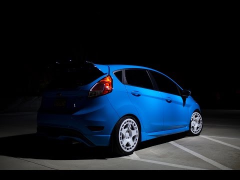2014 Ford Fiesta ST Big turbo 300+ hp CP-E exhaust demo and drive by