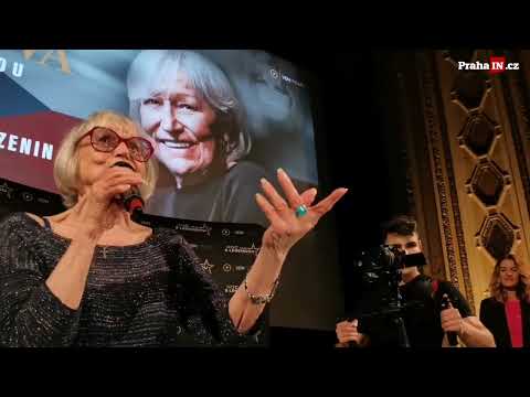 Marta Kubišová na akci Noc s legendou oslavila 80 letI