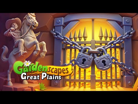 GARDENSCAPES NEW ACRES | Great Plains Expedition | FULL GAME | Gameplay Walkthrough