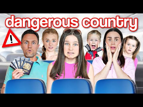 FLYING TO WORLD’S MOST DANGEROUS COUNTRY! | Family Fizz