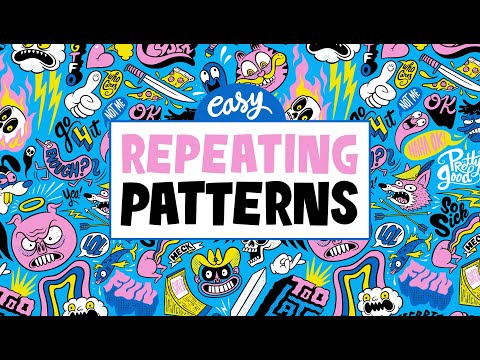 Turn Your Drawings into Repeat Pattern Tiles!