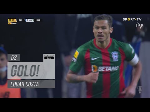Goal | Golo Edgar Costa: FC Porto 2-(1) Marítimo (Liga 21/22 #20)