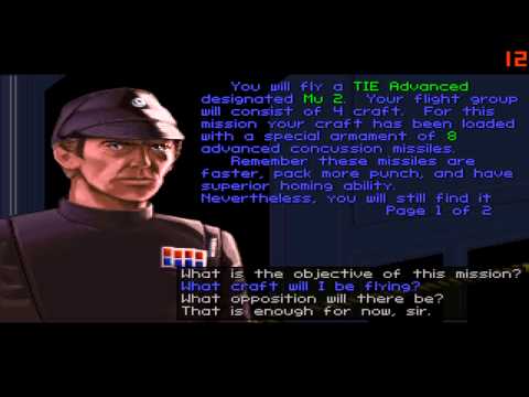 Let's play TIE-Fighter (part 12)