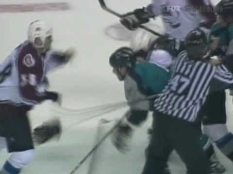 Chris Gratton vs Brad Stuart