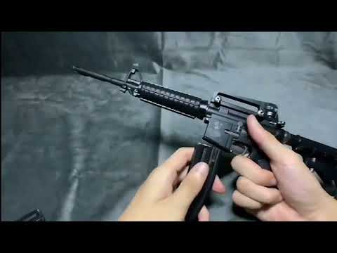 ALLOY ARMY M4A1 SHELL EJECT COLT Toy Gun 1:2 SCALE Miniature Guns