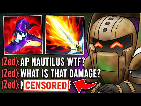 I Made this Zed go 0/10 with Full AP Nautilus Mid... (HE GOT ABUSED)
