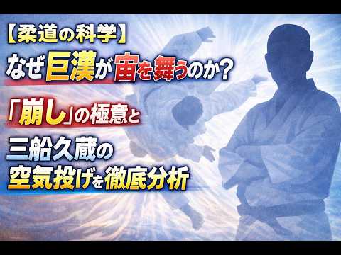 【柔道の科学】なぜ巨漢が宙を舞うのか？「崩し」の極意と三船久蔵の空気投げを徹底分析