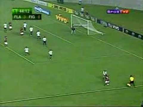 Flamengo 5 x 0 Figueirense - Brasileirão 2008 - 5ª Rodada